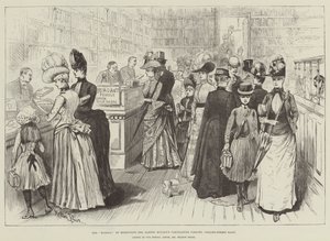 La biblioteca circolante di Mr Samuel Mullen, Collins-Street East da Melton Prior
